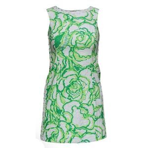 Lilly Pulitzer - Green & White
Textured Dress w/ Crochet Size 4